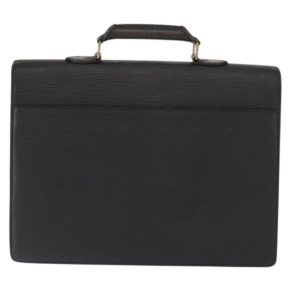LOUIS VUITTON Epi Serviette Conseiller Business Bag Black M54422 LV Auth BA8581 - Picture 2 of 16